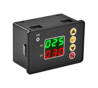 Relé temporizador 24V DC 12V 20A Módulo de interruptor de relé de retardo de ciclo de tiempo programable AC 110V 220V 10A Control de tiempo de encendido-apagado 0-9999 segundos(DC 24V)