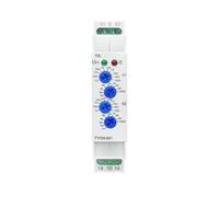 Relé temporizador de ciclo asimétrico TY09-M1 M2 SPDT 220V 16A AC/DC12V-240V relé de repetición electrónico
