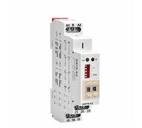 Relé temporizador de configuración Digital GRT8-K AC DC 12V 24V 220V 230V relé encendido y apagado multifunción 1 Uds(GRT8-K2 ACDC12V-240V)