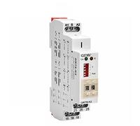 Relé temporizador de configuración Digital GRT8-K, CA, CC, 12V, 24V, 220V, 230V, retardo de tiempo multifunción, relé de encendido y apagado(GRT8-K1 ACDC12V-240V)
