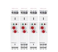 Relé temporizador electrónico GRT8-A1/AB/AT/B1/B2/BT con retardo a la conexión/desconexión, 16 A, 230 V CA o 12-240 V CA/CC(GRT8-B2-AC230V)