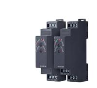 Relé temporizador industrial FCT18-BD de 18 mm con retardo de apagado y doble intervalo for automatización de motores.(2CO contacts,DC24V)