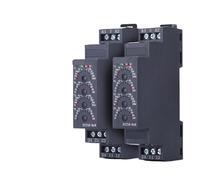 Relé temporizador intermitente asimétrico FCT18-BcR 18 mm 12 V 24 V 220 V, montaje en riel DIN, for CVC(1CO contacto, ACDC24-240V)