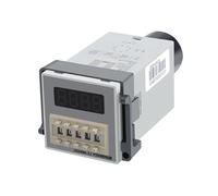 Relé temporizador JSS48A Pantalla digital Encendido Control de ciclo doble Reinicio DH48S(JSS48A-2Z AC380V)