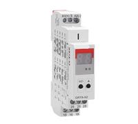 Relé temporizador multifunción con pantalla digital GRT8-X, 16 A, 20 opciones de función, CA/CC, 12 V, 24 V, 220 V y 230 V, 1 unidad.(GRT8-X2 ACDC12V-240V)