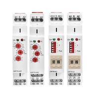 Relé temporizador multifunción electrónico ajustable o digital, interruptor de temporizador de 12 V, 24 V, 48 V, 110 V y 220 V, GRT8-M y GRT8-K, 1 unidad(GRT8-K2-AC230V)