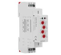 Rele Temporizador,Rele 220v,Contactor 220v,GRT8-S1 Mini Temporizador de Ciclo asimétrico Encendido/Apagado Repetir Ciclo de Tiempo DIN Rail