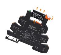 Relé ultradelgado 41F-1Z-C4-1 Relé electromagnético Módulo de estado sólido Relé de potencia de montaje en PCB 5 V 12 V 24 V CA CC 220 V 6,2 mm(RSL-DRP024 D-D 6A)