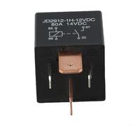 Relé universal de coche para relé de 4 pines JD1912 con fusible de 80 A, 12 V, 24 V, resistente al agua, para carga pesada, para relé para coche, camión, barco, industria, automatización, dispositivo