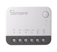 Relé Zigbee Sonoff ZBMINIR2 Control iluminación Empotrable Extensor red