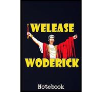 Release Roderick British Classic Film Comedy 1970s Notebook: 110 lined pages, 6” x 9” size, finished with a glossy cover - perfect for everyday note-taking.