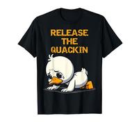 Release The Quackin - Pato muscular fuerte Fitnes Gym Lover Camiseta