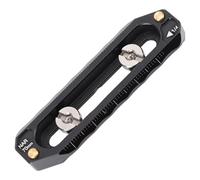 Releba de Seguridad de Liberación Rápida, Riel de Seguridad Antideslizante de Aluminio Antideligente con Tornillo de 1/4 de Pulgada, Riel de Jaula de Cámara Compacta, para