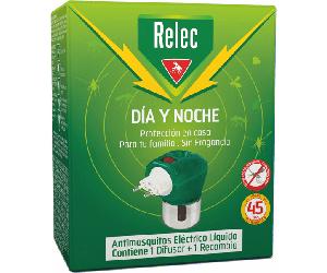 Relec Día y Noche Dispositivo Antimosquitos + 1 Recarga