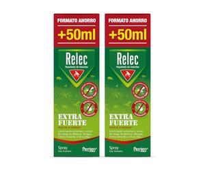 Relec Extra Fuerte Spray Antimosquitos, Pack Ahorro (2 x 125 ml)