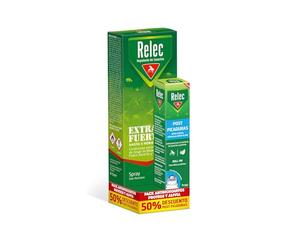 Relec Extra Fuerte Spray Antimosquitos + Roll-on Post-Picaduras Eficaz Contra El Mosquito Tigre, Protección Contra las Picaduras de Mosquitos en Zonas Tropicales y Condiciones Extremas