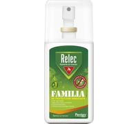 Relec Fuerte Sensitive Familiar Spray Antimosquitos, Repelente de Mosquitos 75 ml, Sin Olor ni Alcohol, Eficaz contra el Mosquito Tigre, Protección contra Picaduras de Mosquitos en Zonas Templadas