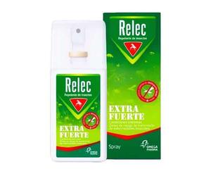 Relec Loción Extrafuerte Spray 75 ML - Repelente Anti-Mosquitos, Especial Zonas Tropicales