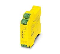 Relés de seguridad PSR-SCP- 24DC/SDC4/2X1/B 2981486, 2 contactos N/A, bloques de terminales de conexión por tornillo enchufables