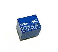 Relés SRD-03VDC-SL-C SRD-05VDC-SL-C SRD-06VDC-SL-C SRD-09VDC-SL-C SRD-12VDC-SL-C 3V 5V 6V 9V 12V 24V 48V 10A 250VAC 5PIN * 5 uds(9V)