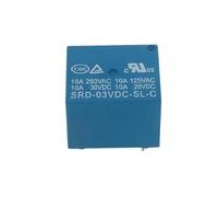 Relés SRD-03VDC-SL-C SRD-05VDC-SL-C SRD-06VDC-SL-C SRD-09VDC-SL-C SRD-12VDC-SL-C 3V 5V 6V 9V 12V 24V 48V 10A 250VAC 5PIN 5 uds(5V)