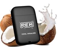 Relevantdo - Barra nasal Pek Pro 2.0, barra de fragancia portátil de viaje de doble agujero, barra de fragancia de viaje de doble punta, aromas energizantes de menta fresca con cubierta abatible (coco
