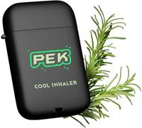 Relevantdo - Barra nasal Pek Pro 2.0, barra de fragancia portátil de viaje de doble agujero, barra de fragancia de viaje de doble punta, aromas energizantes de menta fresca con cubierta abatible