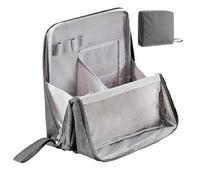 Relevanton Standing Makeup Bag, 2025 New Doresty Makeup Bag, Multi-Purpose Large Capacity Oxford Cloth Standing, Waterproof Makeup Organizer with Compartments,Large Capacity Stationery Organizer (D)