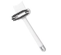 Reliable Comb Cleaning Tool, 2-in-1 Portable Mini Rake, Durable Hairbrush Cleaner, Strong Grooming Accessory, Handy Salon Barber Device for Home Bathroom Vanity Bag Travel
