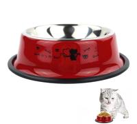 Reliable Materials: The Dog Food Bowls Are Made of endurable Stainless st
