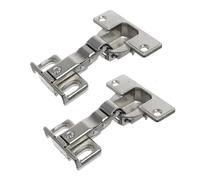 Reliapart Hettich - Bisagras integradas para puertas de frigoríficos y congeladores (paquete de 2), taza de 35 mm con placa de distancia de 3 mm para superposiciones de 13 a 18 mm, 4 agujeros, carga
