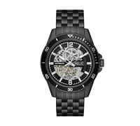 Relic by Fossil Lewis Reloj de Pulsera automático Deportivo para Hombre con Esfera de Esqueleto (Modelo: ZR77336), Negro -