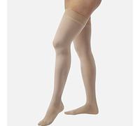 Relief 30-40 mmHg Open Toe Thigh High Support Sock with Silicone Top Band Size: Medium by Jobst