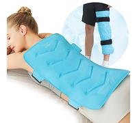 Relief Expert - Pack de hielo para espalda (tamaño grande: 33 x 53 cm), reutilizable para aliviar el dolor de espalda, terapia de compresas frías para almohadillas de hielo para lesiones, hinchazón, moretones y esguinces, XXL