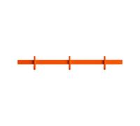 Relief Perchero con pomos Relief small 41 cm Naranja
