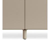 Relief Set de 2 pies de conexión Relief Beige