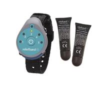 Reliefband Pulsera Classic Motion Sickness con 1 tubo de gel adicional: banda de alivio de náuseas fácil de usar, rápida y sin drogas que ayuda con las náuseas matutinas