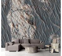 Relieve Abstracto Texturas Estilo Industrial Arte 3D Papel Pintado Pared Fácil Instalación Oficina Sala Estar Sofá Dormitorio TV Fondos Decoración-250cm×170cm