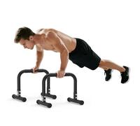 RELIFE REBUILD YOUR LIFE Dip Barras Paralelas Calistenia Gimnasio Casa Push Up Bars Stands Station Ajustable Entrenamineto Musculación Fitness Ejercicio Rehabilitacion Mini Dip Bar (Black-2)