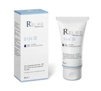 Relife U-Life 30 - Crema de manos ultra regeneradora con acción protectora y suavizante para la hidratación de zonas localizadas y expuestas con urea al 30% y glicerina. Crema de 50 ml