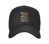 Religión Cristianismo Fe Dios Jesús Unisex Gorras Hip Hop Secado Rápido Gorra Trucker Protección UV Snapback Cap para Deporte Aire Libre Golf
