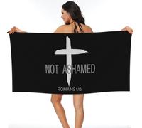 Religión Cristianismo Fe Jesús 1:16 Toalla De Playa, Resistente Manta Playa Absorbente Toallas De Viaje para Viajes Gimnasio Camping 80X130Cm