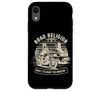 Religión de Carretera para los Amantes de los Coches musculosos clásicos y Las Motocicletas Carcasa para iPhone XR