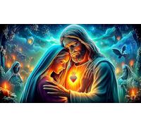 Religión de Jesús 1000 Piezas Juego de Puzzle Papel Reciclado Desafío de Juego Educativo Idea Adultos y niños de 12 años y más 38x52cm/1000pcs