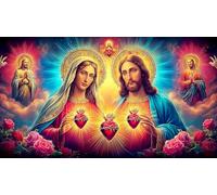Religión de Jesús 1000 Piezas Puzzle para Adultos Juego Educativo relajación Juego Familiar Divertido & desafiante para Adultos y niños de 12 años y más 38x26cm/1000pcs