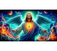 Religión de Jesús 1000 Piezas Puzzle para Adultos Juego Educativo relajación Juego Familiar Divertido & desafiante para Adultos y niños de 12 años y más 38x26cm/1000pcs