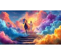 Religión de Jesús 1000 Piezas Puzzle para Adultos y niños de 12+ años Extremadamente difícil Idea 70x50cm/1000pcs