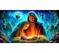 Religión de Jesús 1000 Piezas Puzzle para Adultos y niños de 12 años y más Papel Reciclado Juego Familiar Divertido & desafiante 70x50cm/1000pcs