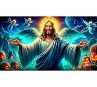 Religión de Jesús Puzzle 1000 Piezas Papel Reciclado Juegos educativos Juego desafiante para Adultos y niños de 12 años y más 70x50cm/1000pcs