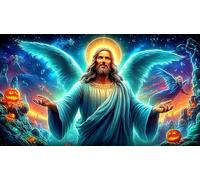 Religión de Jesús Puzzle para Adultos 1000 Piezas Juego de Puzzle Regalo Divertido & Actividad en casa para Adultos y niños de 12 años y más 38x52cm/1000pcs